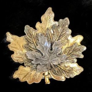 Vintage McClelland Barclay Maple Fur Dress Clip